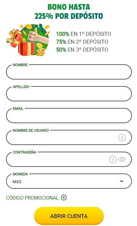 ¿Cómo Registrarse en Brazino777 Casino?